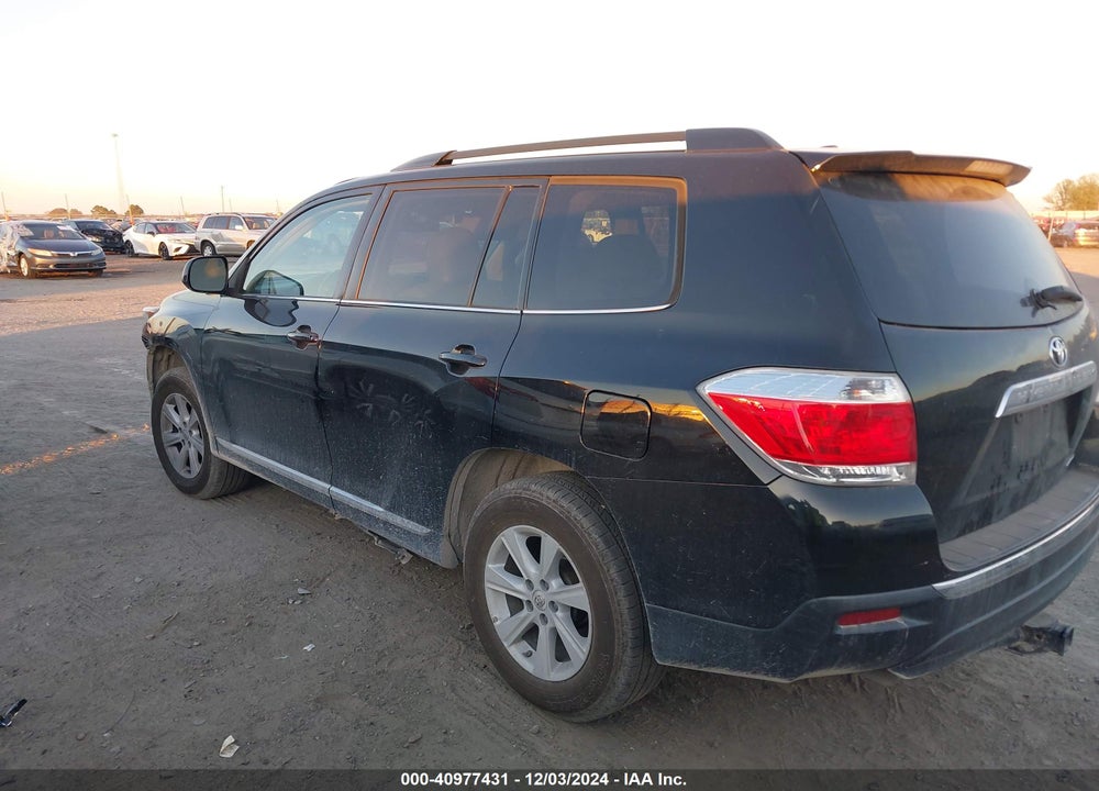 2012 TOYOTA HIGHLANDER SE V6 VIN: 5TDBK3EH1CS168914