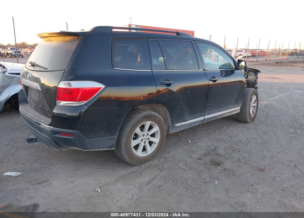 2012 TOYOTA HIGHLANDER SE V6 VIN: 5TDBK3EH1CS168914