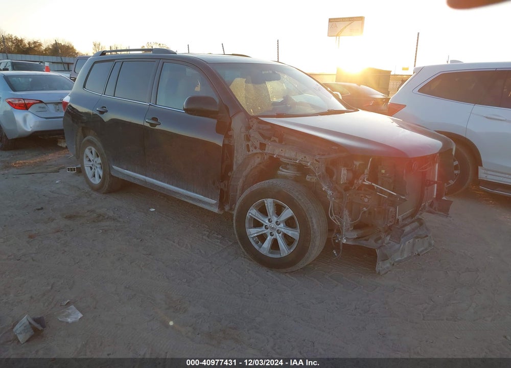 2012 TOYOTA HIGHLANDER SE V6 VIN: 5TDBK3EH1CS168914