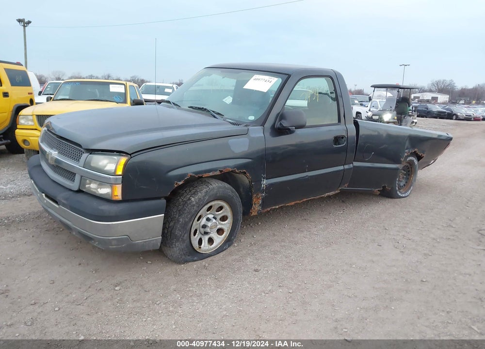 2005 CHEVROLET SILVERADO 1500 WORK TRUCK VIN: 1GCEC14X65Z196927