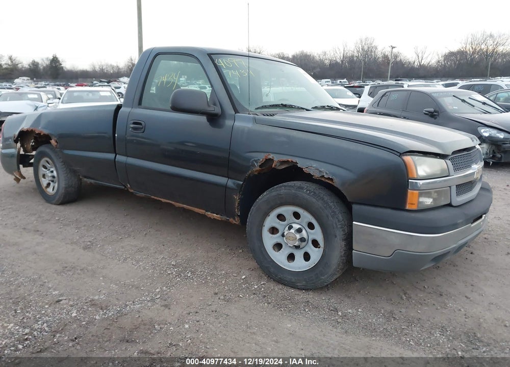 2005 CHEVROLET SILVERADO 1500 WORK TRUCK VIN: 1GCEC14X65Z196927