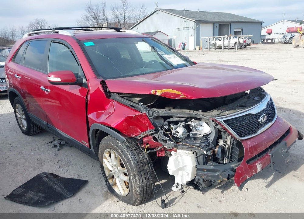 2014 KIA SORENTO LX VIN: 5XYKTDA69EG518653