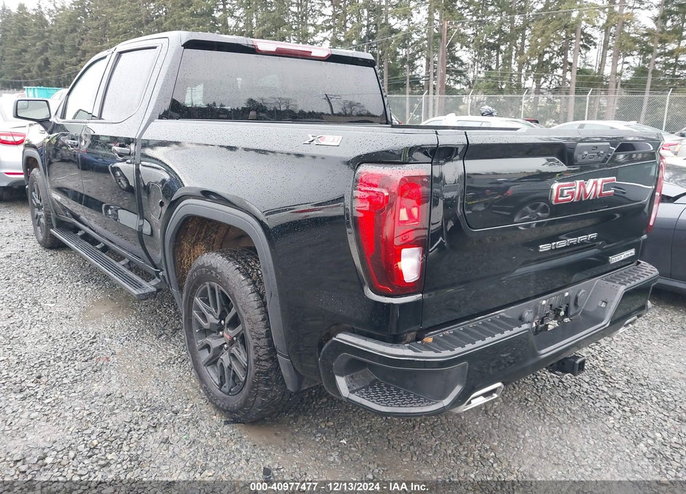 2022 GMC SIERRA 1500 4WD SHORT BOX ELEVATION WITH 3SB VIN: 3GTUUCET4NG517587