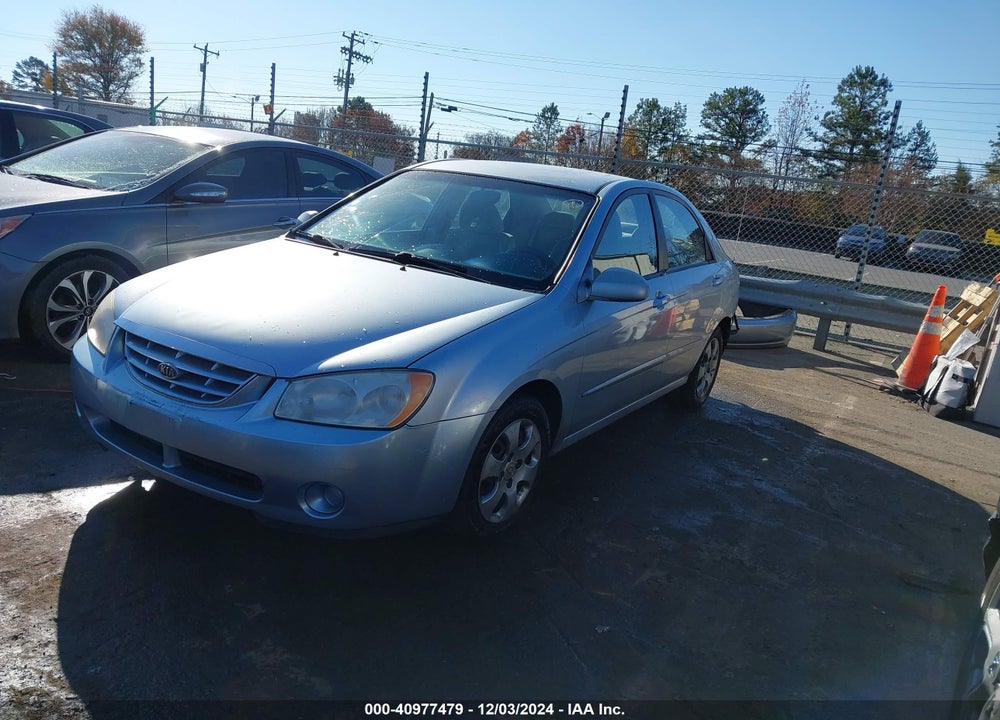 2006 KIA SPECTRA EX/LX/SX VIN: KNAFE121365250462