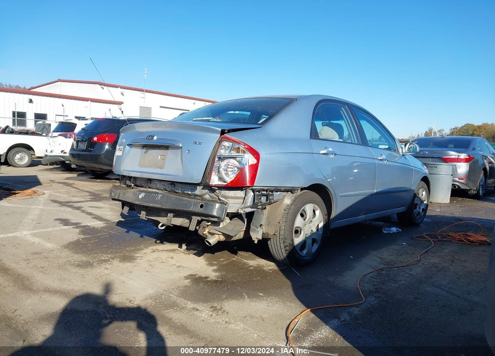 2006 KIA SPECTRA EX/LX/SX VIN: KNAFE121365250462