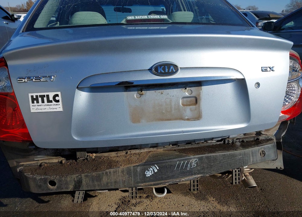 2006 KIA SPECTRA EX/LX/SX VIN: KNAFE121365250462