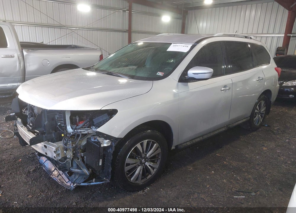 2017 NISSAN PATHFINDER S VIN: 5N1DR2MM1HC606784