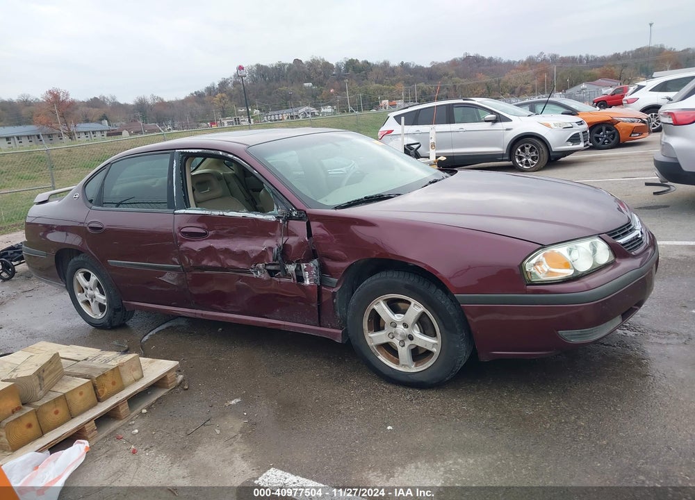 2003 CHEVROLET IMPALA LS VIN: 2G1WH52K539259665