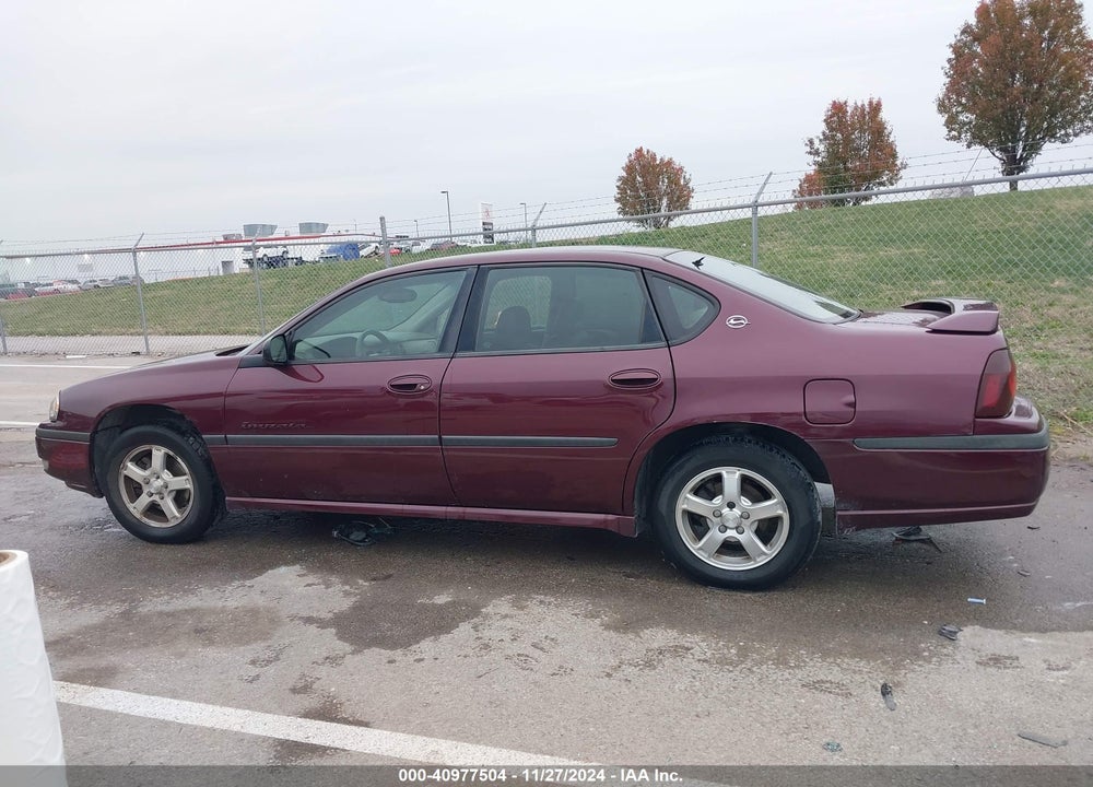 2003 CHEVROLET IMPALA LS VIN: 2G1WH52K539259665