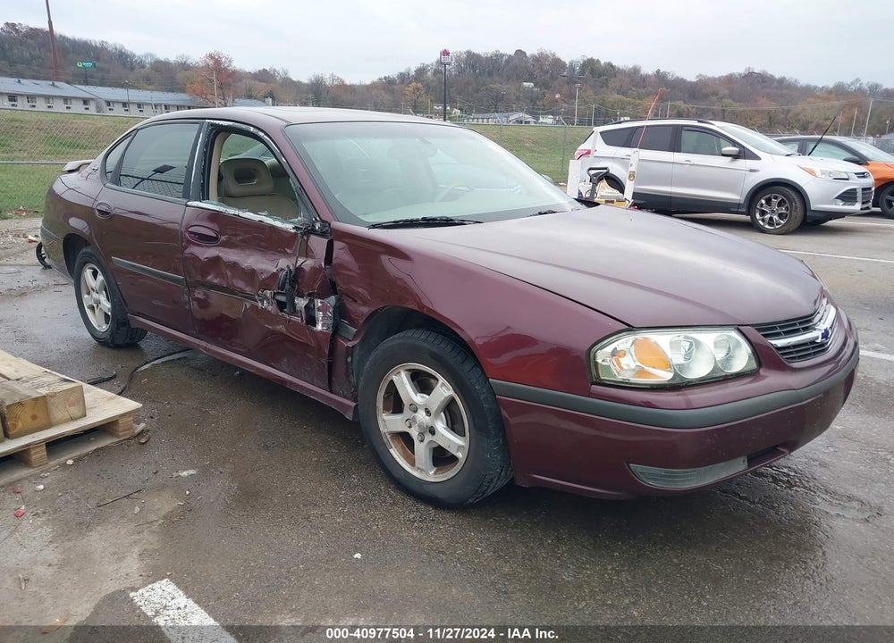 2003 CHEVROLET IMPALA LS VIN: 2G1WH52K539259665