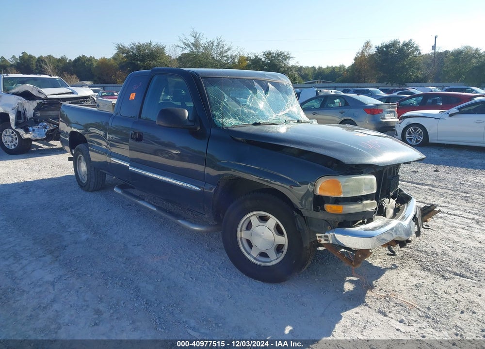 2004 GMC SIERRA 1500 SLE VIN: 2GTEC19T941293195