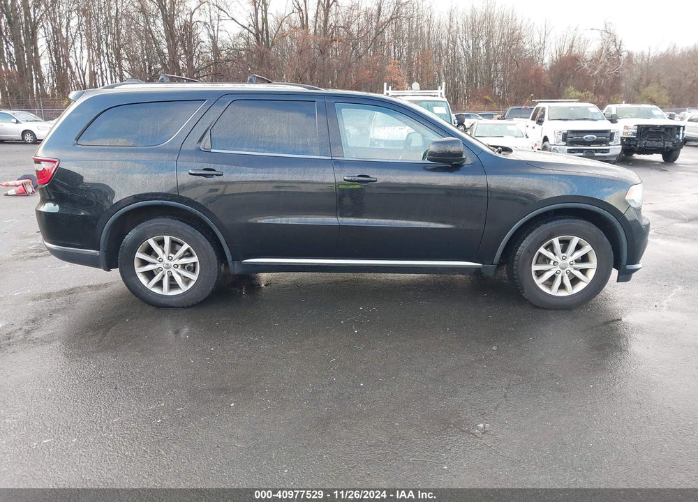2014 DODGE DURANGO SXT VIN: 1C4RDJAG7EC550637