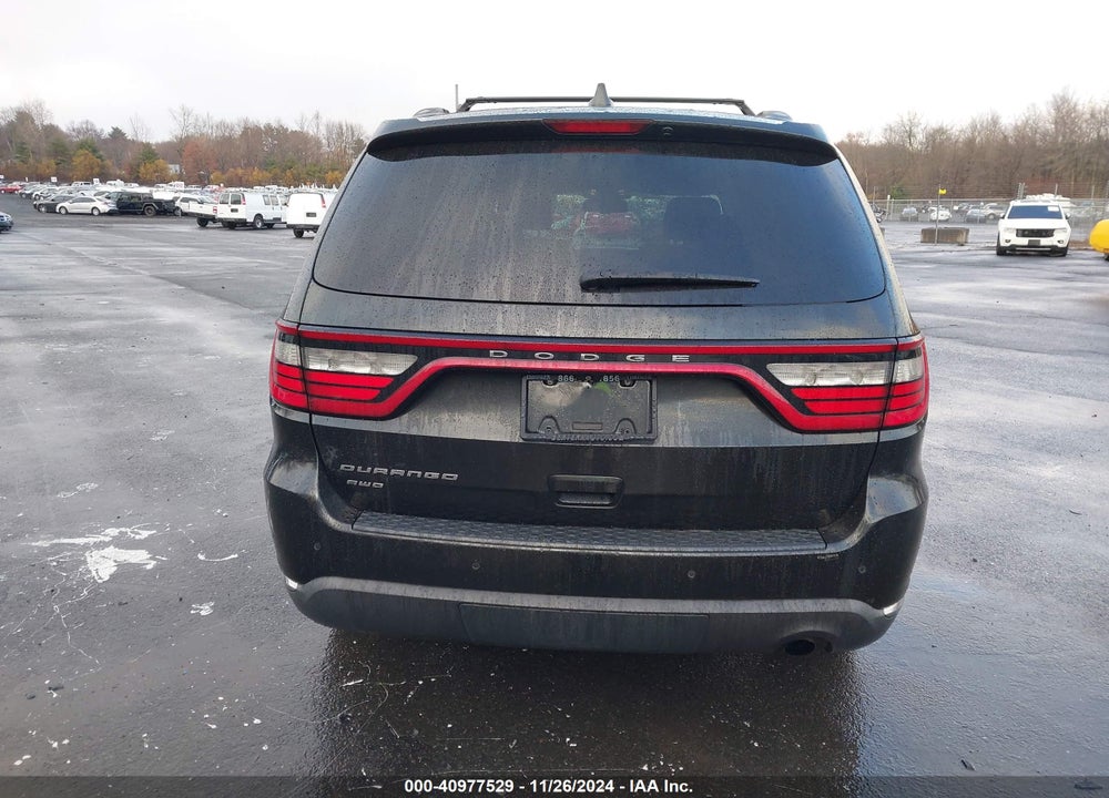 2014 DODGE DURANGO SXT VIN: 1C4RDJAG7EC550637