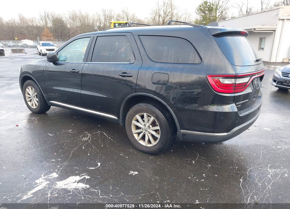 2014 DODGE DURANGO SXT VIN: 1C4RDJAG7EC550637