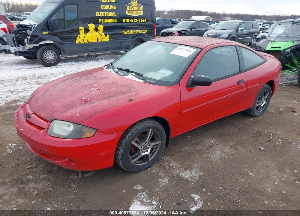 2004 CHEVROLET CAVALIER VIN: 1G1JC12G847357654