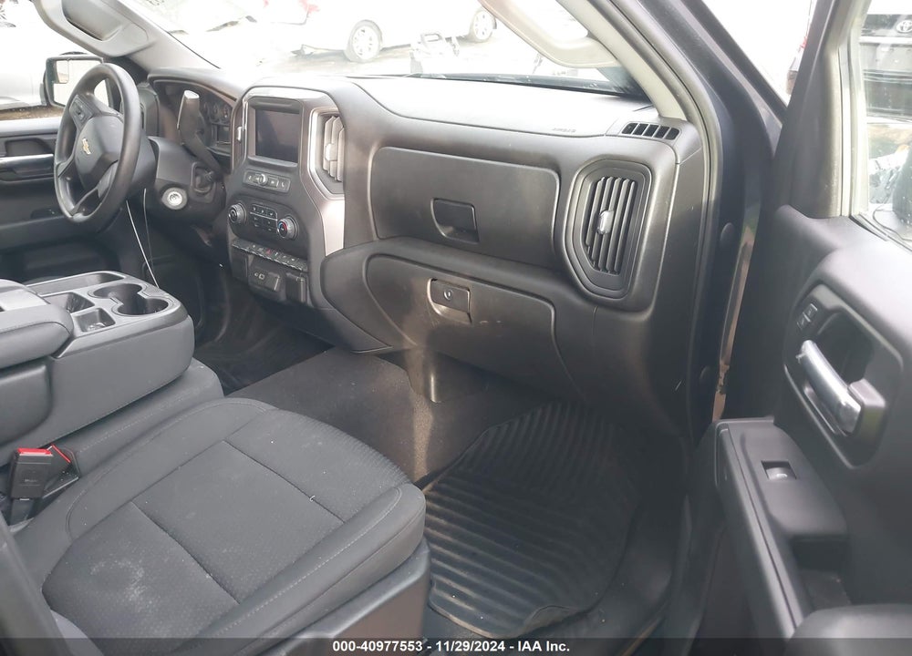 2021 CHEVROLET SILVERADO 1500 2WD SHORT BED CUSTOM VIN: 1GCPWBEK9MZ381271