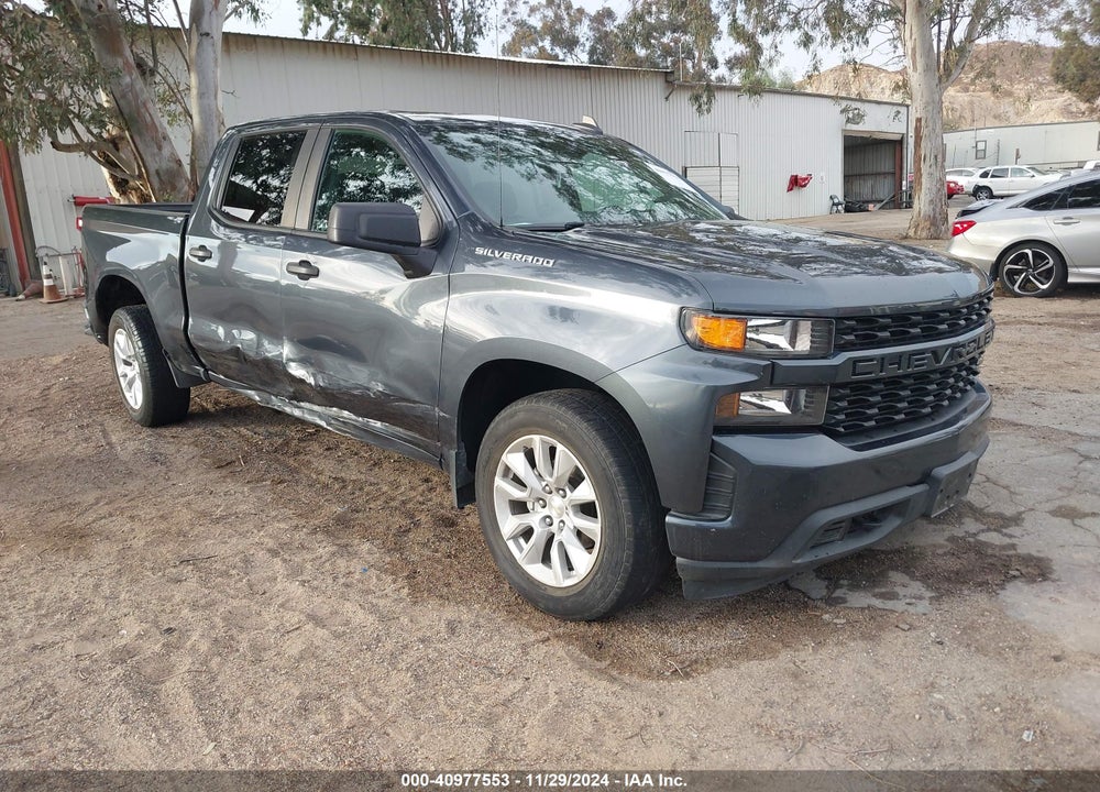 2021 CHEVROLET SILVERADO 1500 2WD SHORT BED CUSTOM VIN: 1GCPWBEK9MZ381271