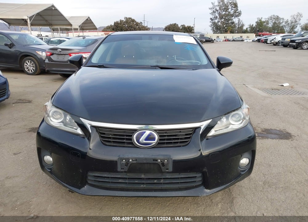 2013 LEXUS CT 200H VIN: JTHKD5BH0D2172180