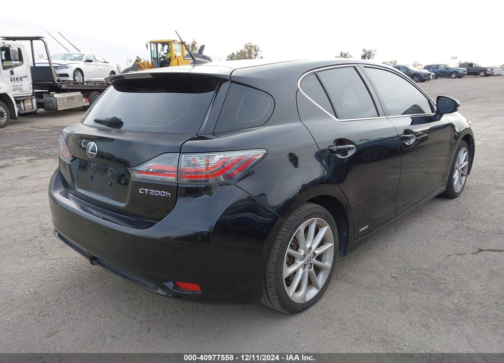 2013 LEXUS CT 200H VIN: JTHKD5BH0D2172180