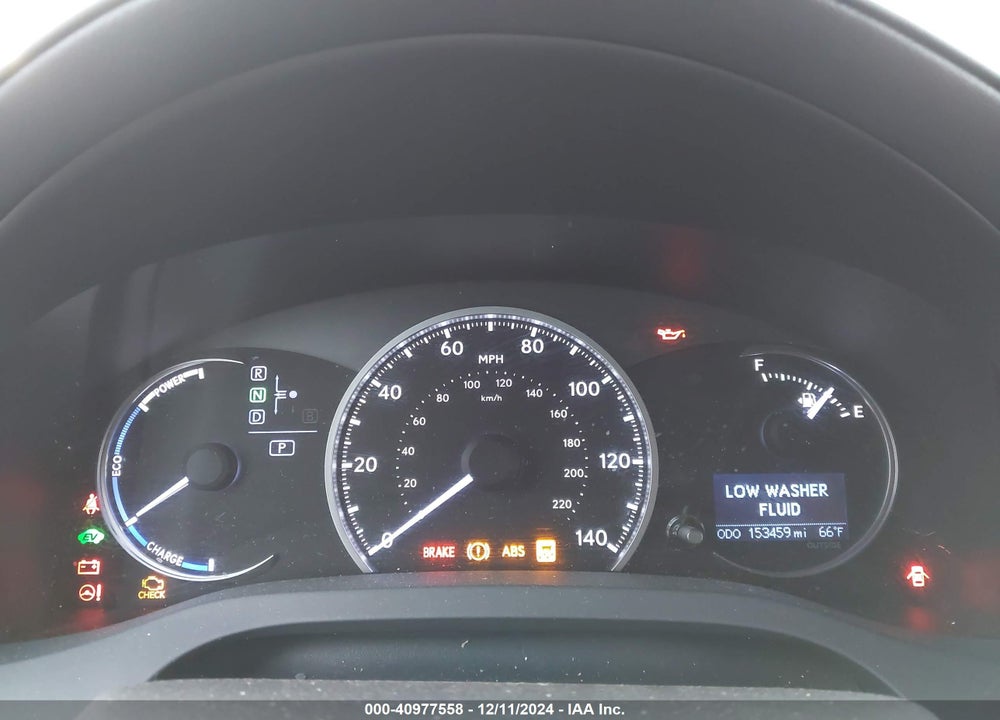 2013 LEXUS CT 200H VIN: JTHKD5BH0D2172180