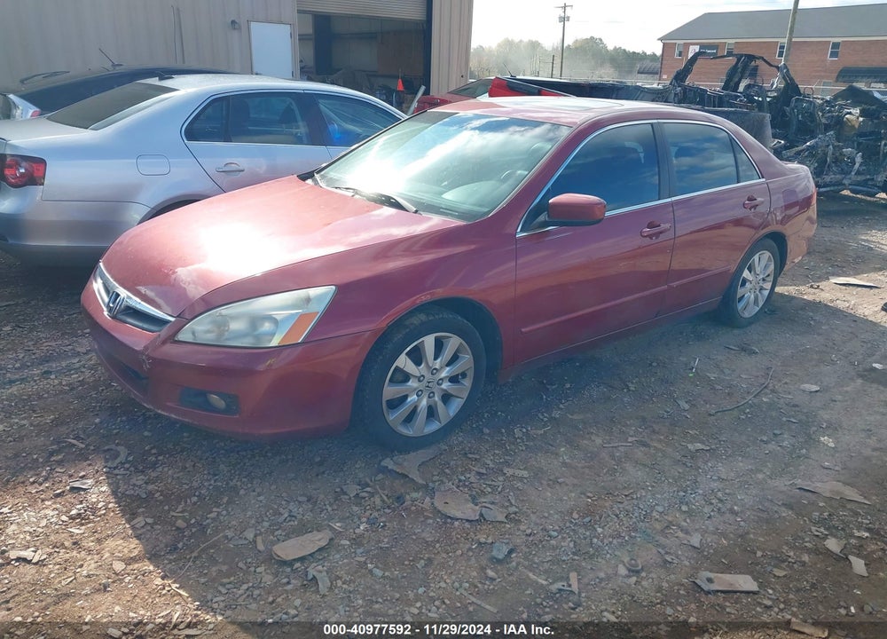 2007 HONDA ACCORD 3.0 EX VIN: 1HGCM66557A015302