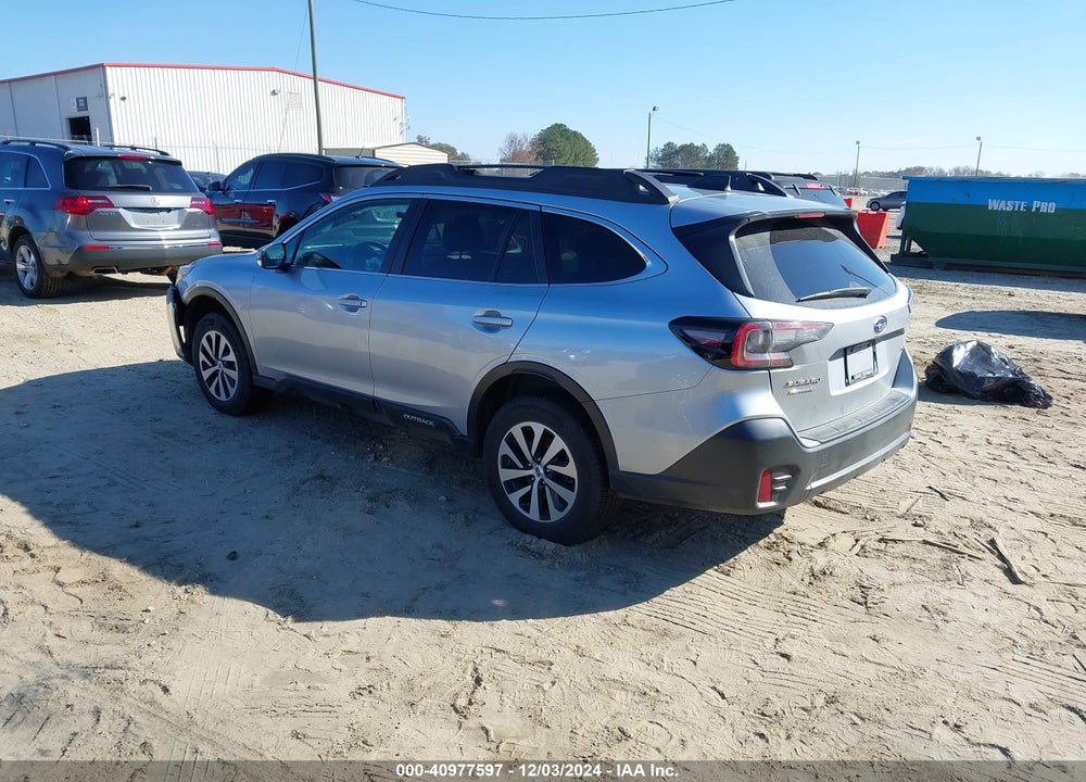 2022 SUBARU OUTBACK PREMIUM VIN: 4S4BTACC2N3281974