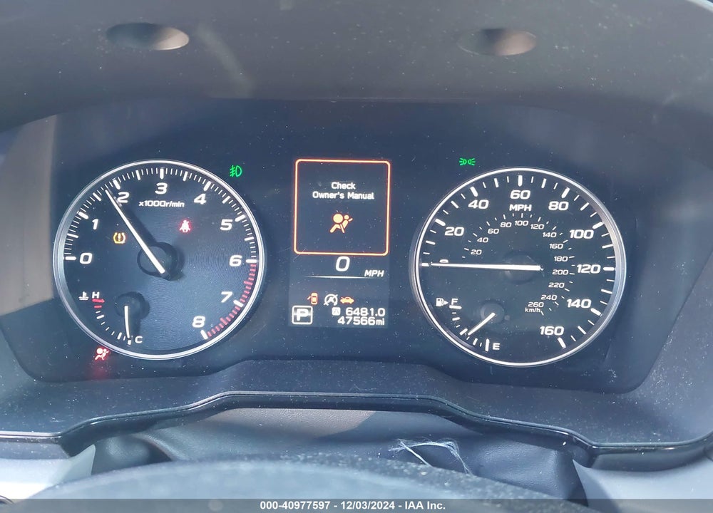 2022 SUBARU OUTBACK PREMIUM VIN: 4S4BTACC2N3281974