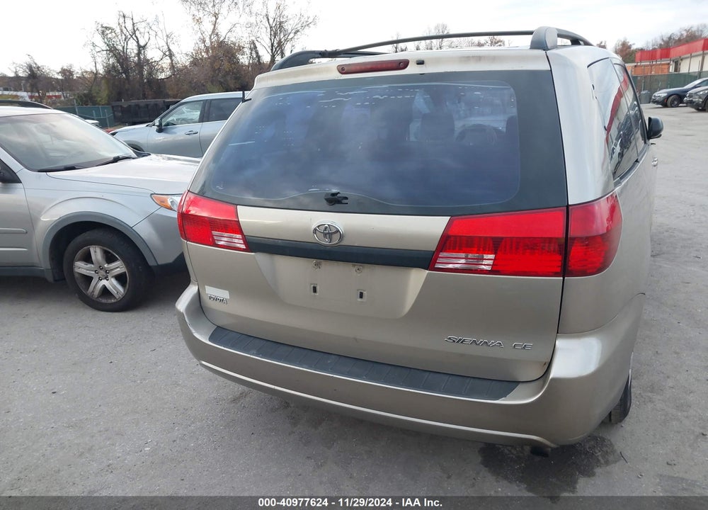 2004 TOYOTA SIENNA CE VIN: 5TDZA23CX4S016229