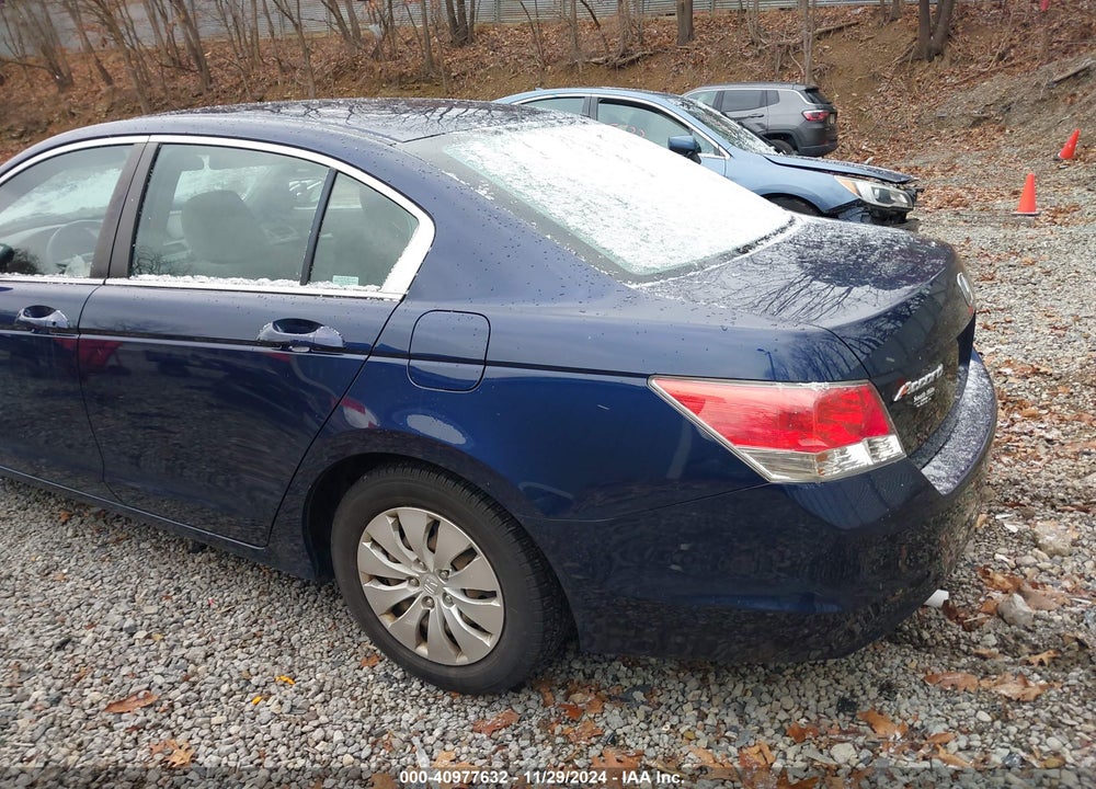 2009 HONDA ACCORD 2.4 LX VIN: 1HGCP26309A185584