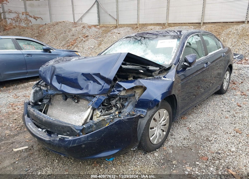 2009 HONDA ACCORD 2.4 LX VIN: 1HGCP26309A185584
