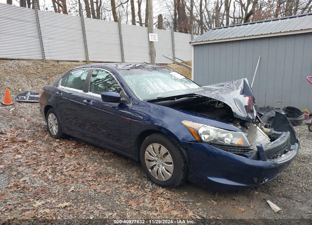 2009 HONDA ACCORD 2.4 LX VIN: 1HGCP26309A185584