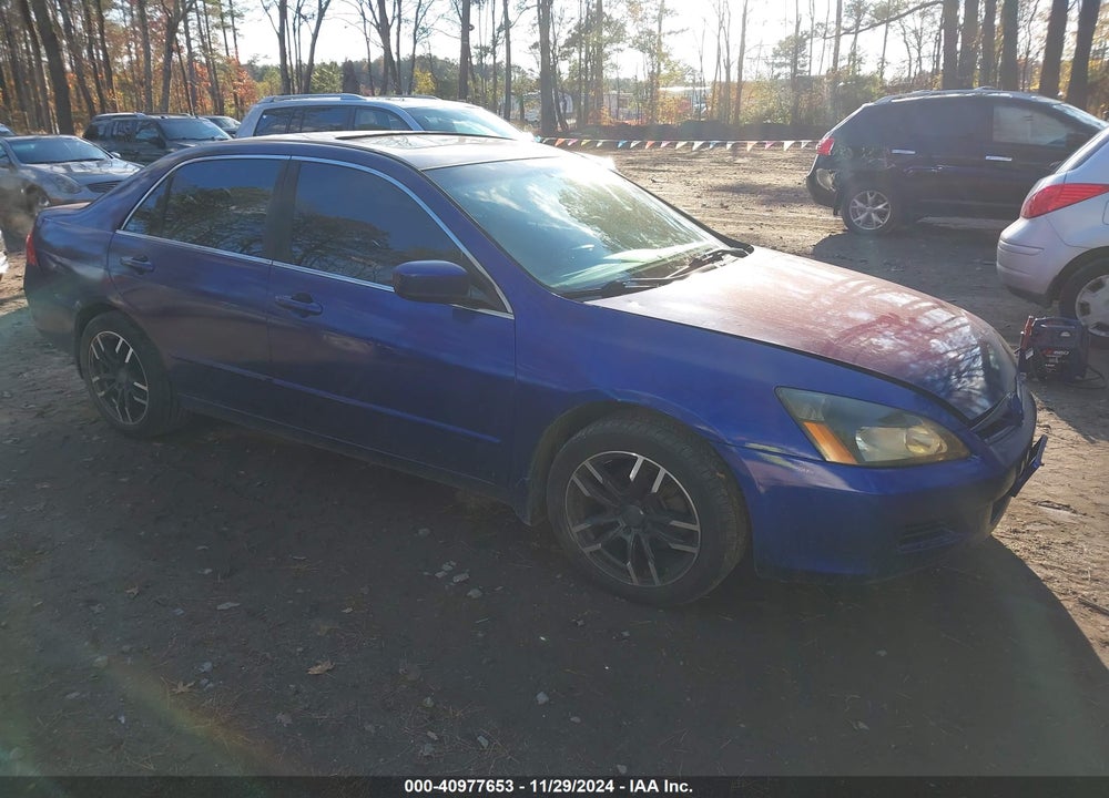 2007 HONDA ACCORD 3.0 EX VIN: 1HGCM66527A024121