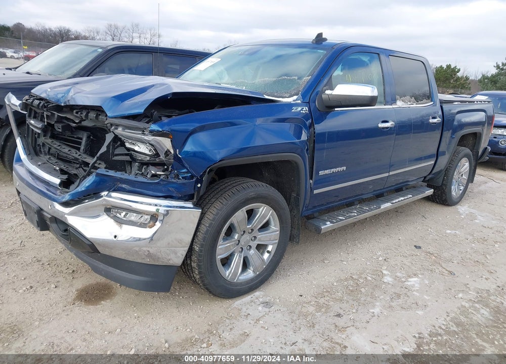 2018 GMC SIERRA 1500 SLT VIN: 3GTU2NEC7JG485228