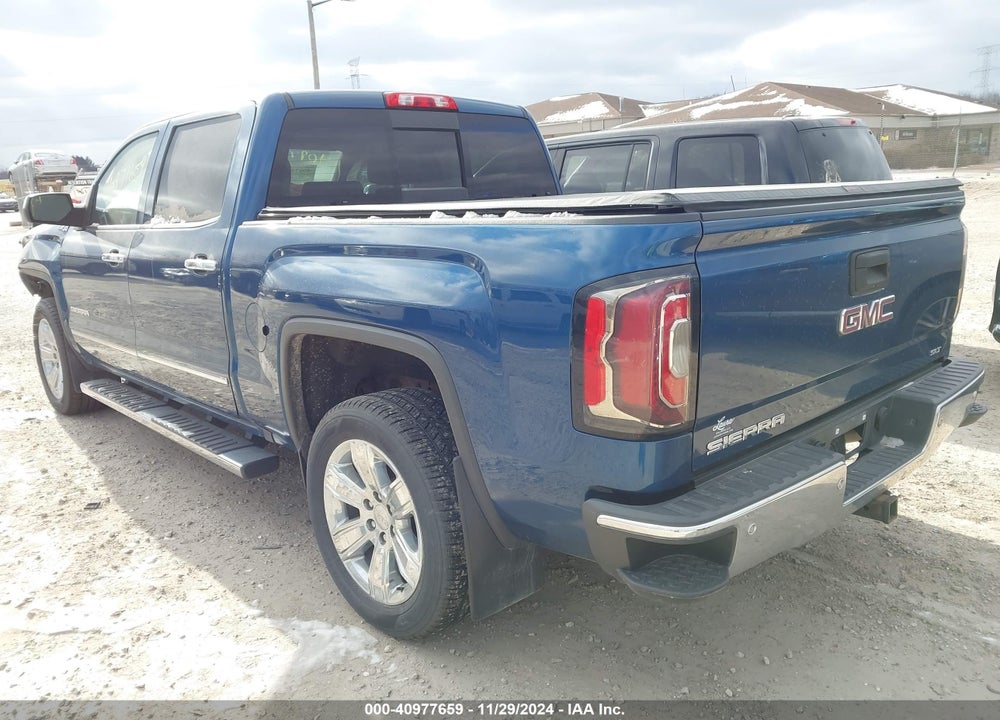 2018 GMC SIERRA 1500 SLT VIN: 3GTU2NEC7JG485228