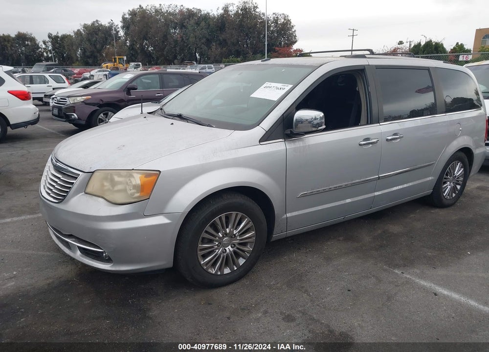 2011 CHRYSLER TOWN & COUNTRY LIMITED VIN: 2A4RR6DG1BR698371