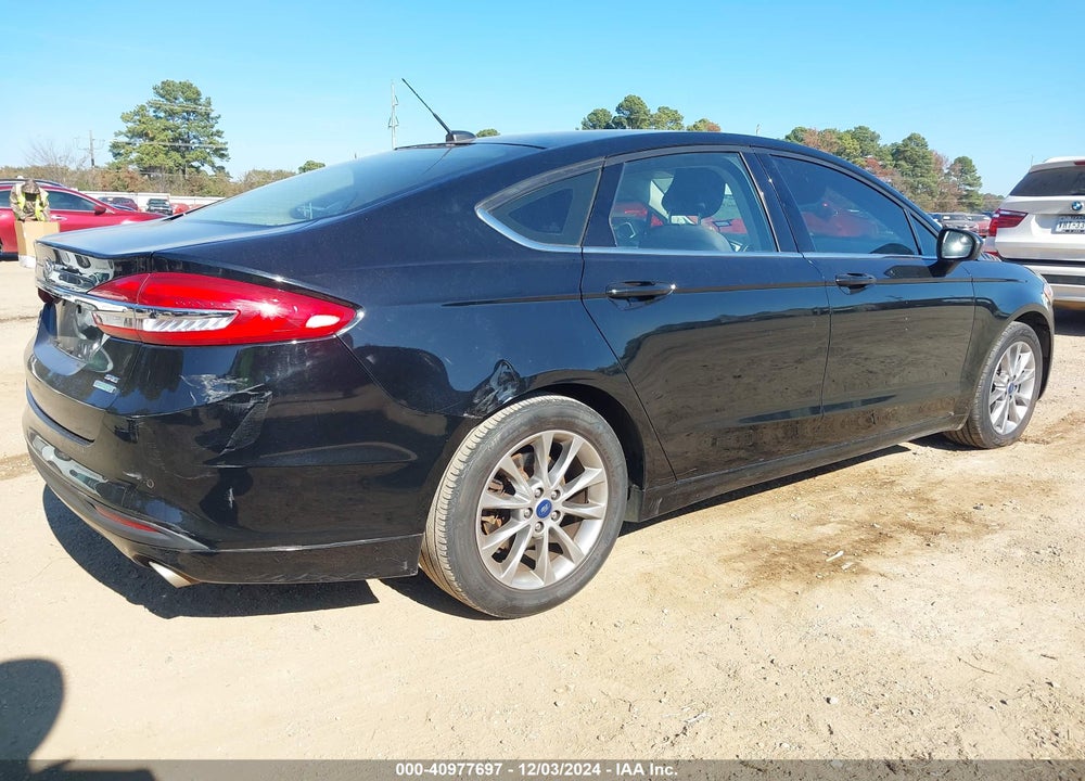 2017 FORD FUSION SE VIN: 3FA6P0HD0HR407038