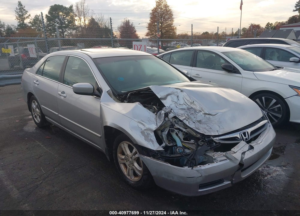 2007 HONDA ACCORD 2.4 EX VIN: 1HGCM56847A086897