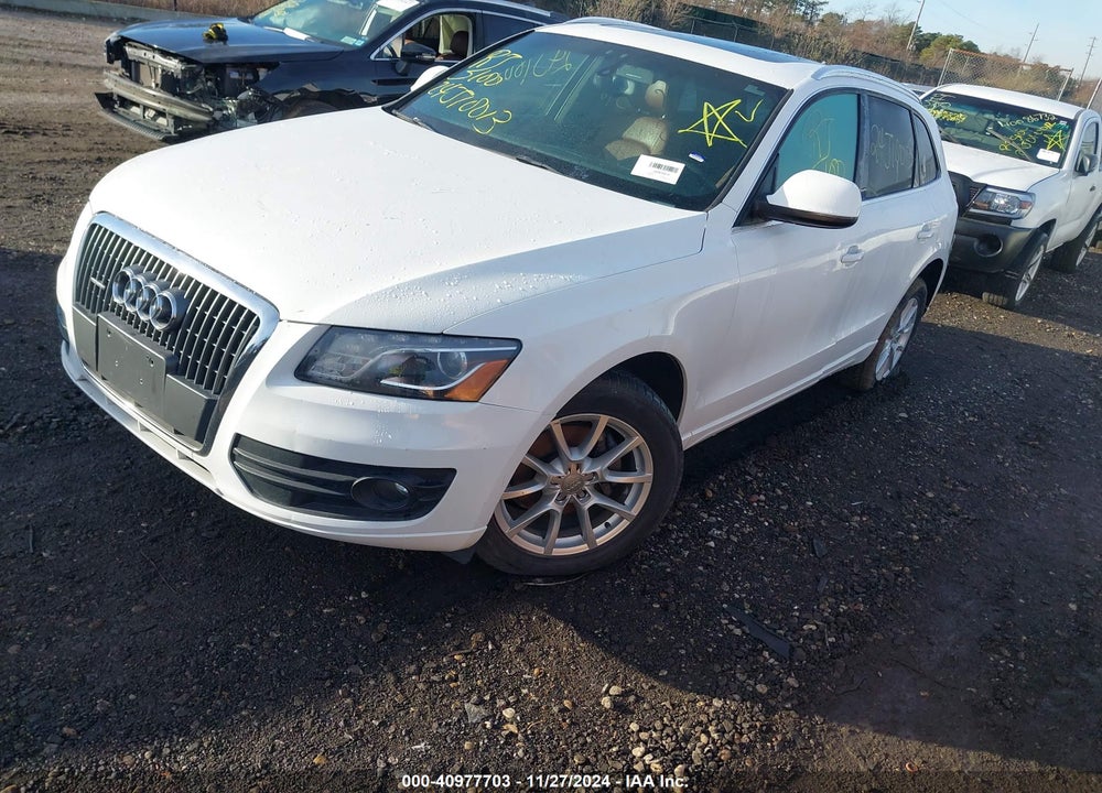 2012 AUDI Q5 2.0T PREMIUM VIN: WA1LFAFP2CA066371