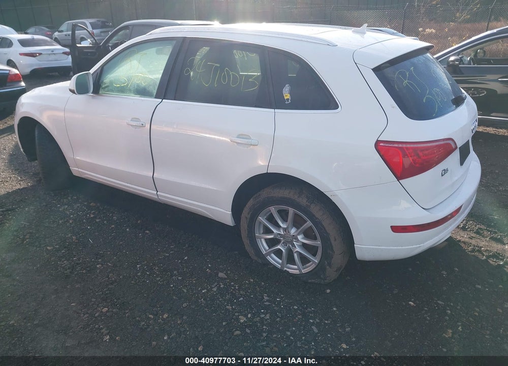 2012 AUDI Q5 2.0T PREMIUM VIN: WA1LFAFP2CA066371