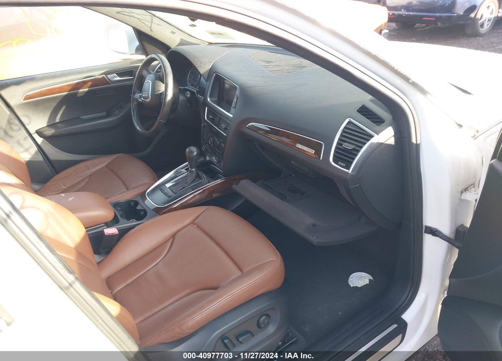 2012 AUDI Q5 2.0T PREMIUM VIN: WA1LFAFP2CA066371