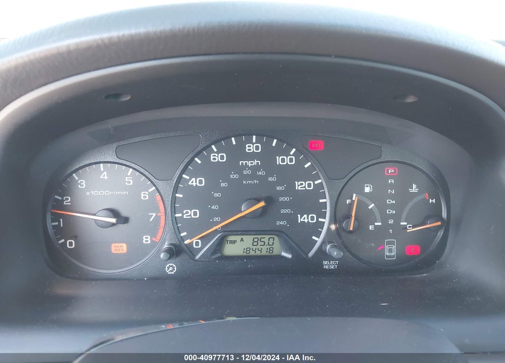 2000 HONDA ACCORD 2.3 EX VIN: 1HGCG6679YA120872