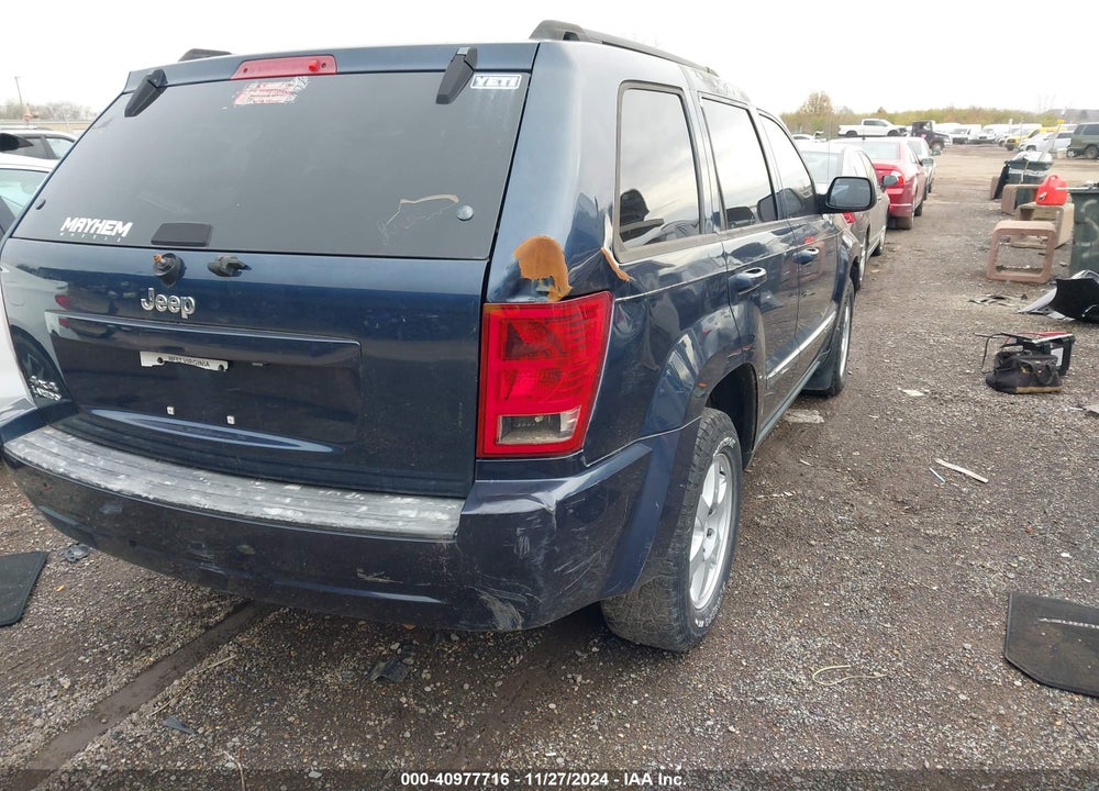 2010 JEEP GRAND CHEROKEE LAREDO VIN: 1J4PR4GK8AC110579
