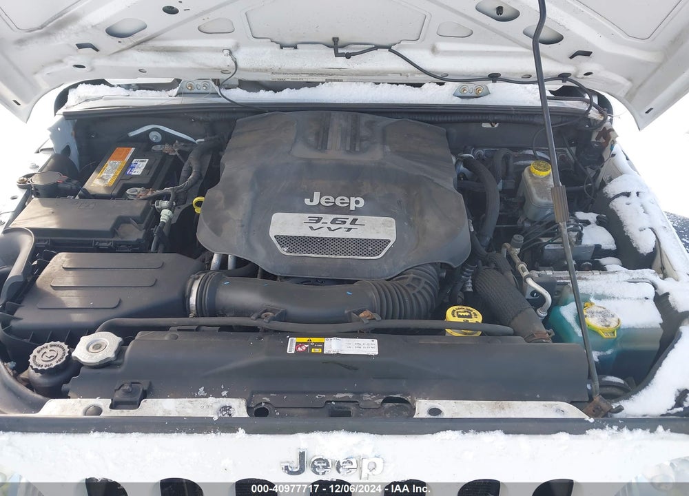 2012 JEEP WRANGLER UNLIMITED SPORT VIN: 1C4BJWDG1CL238345