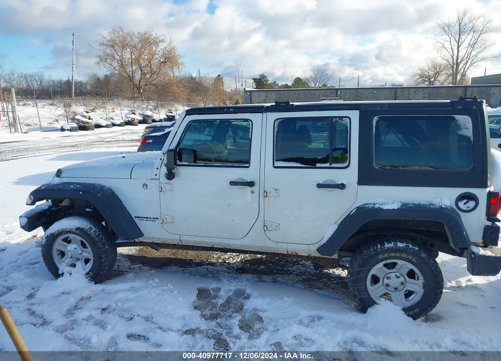2012 JEEP WRANGLER UNLIMITED SPORT VIN: 1C4BJWDG1CL238345