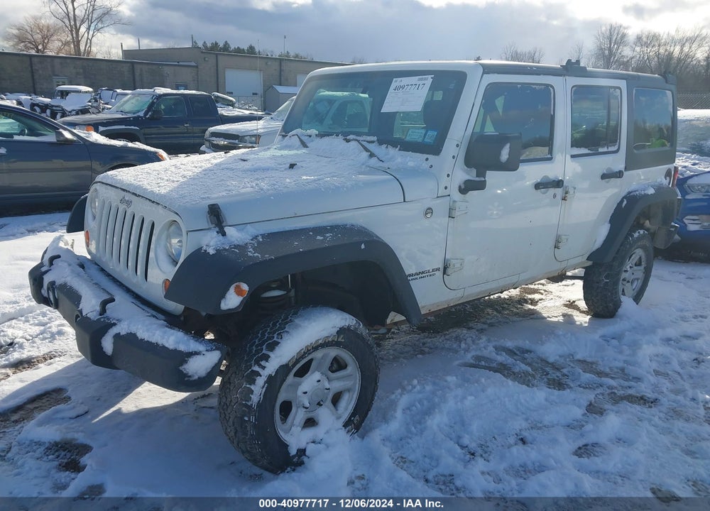 2012 JEEP WRANGLER UNLIMITED SPORT VIN: 1C4BJWDG1CL238345