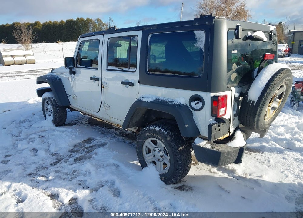 2012 JEEP WRANGLER UNLIMITED SPORT VIN: 1C4BJWDG1CL238345