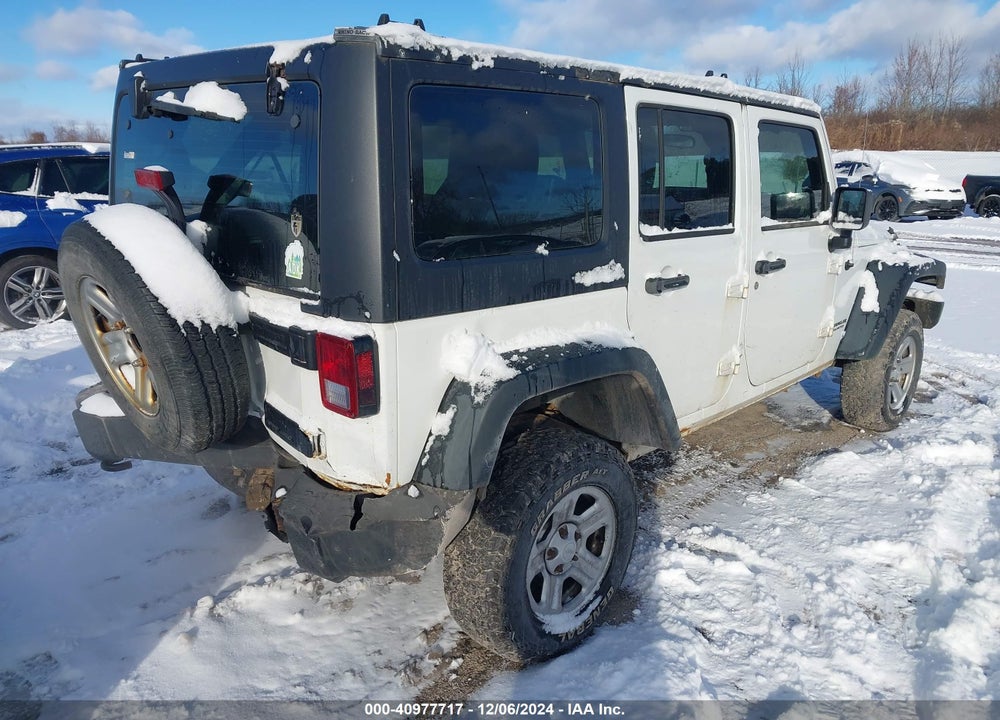 2012 JEEP WRANGLER UNLIMITED SPORT VIN: 1C4BJWDG1CL238345