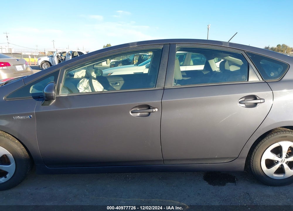 2012 TOYOTA PRIUS TWO VIN: JTDKN3DUXC1563631