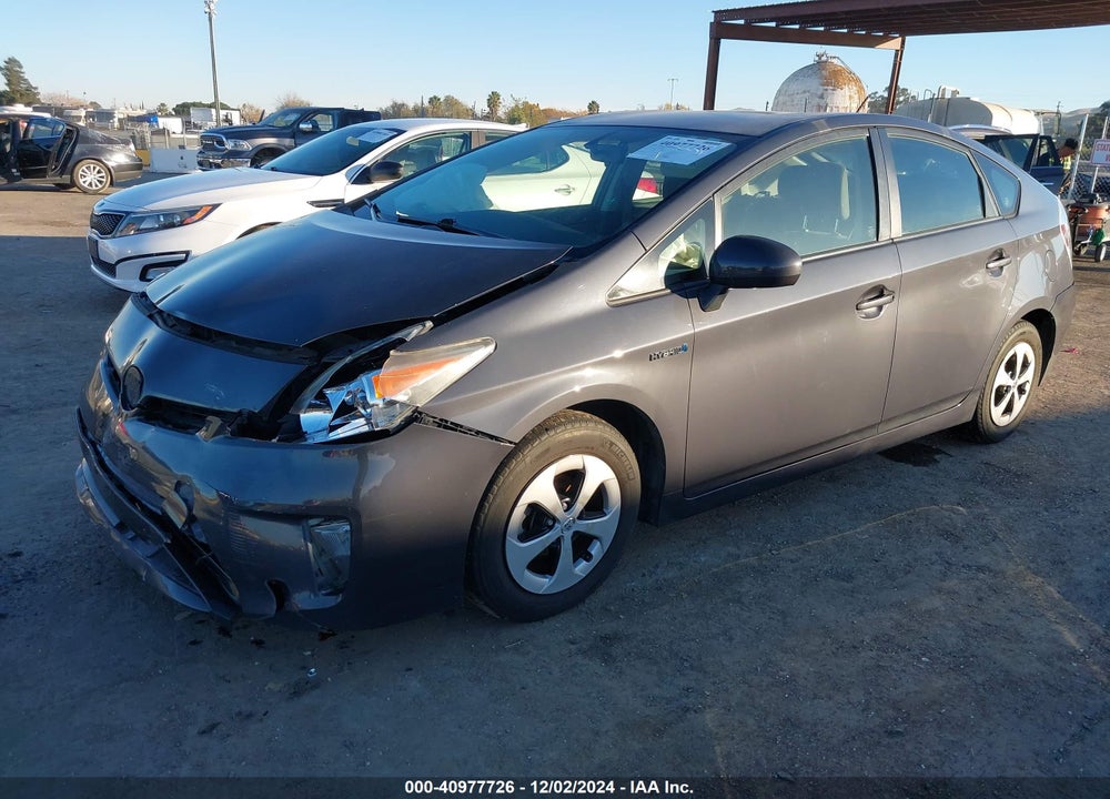 2012 TOYOTA PRIUS TWO VIN: JTDKN3DUXC1563631