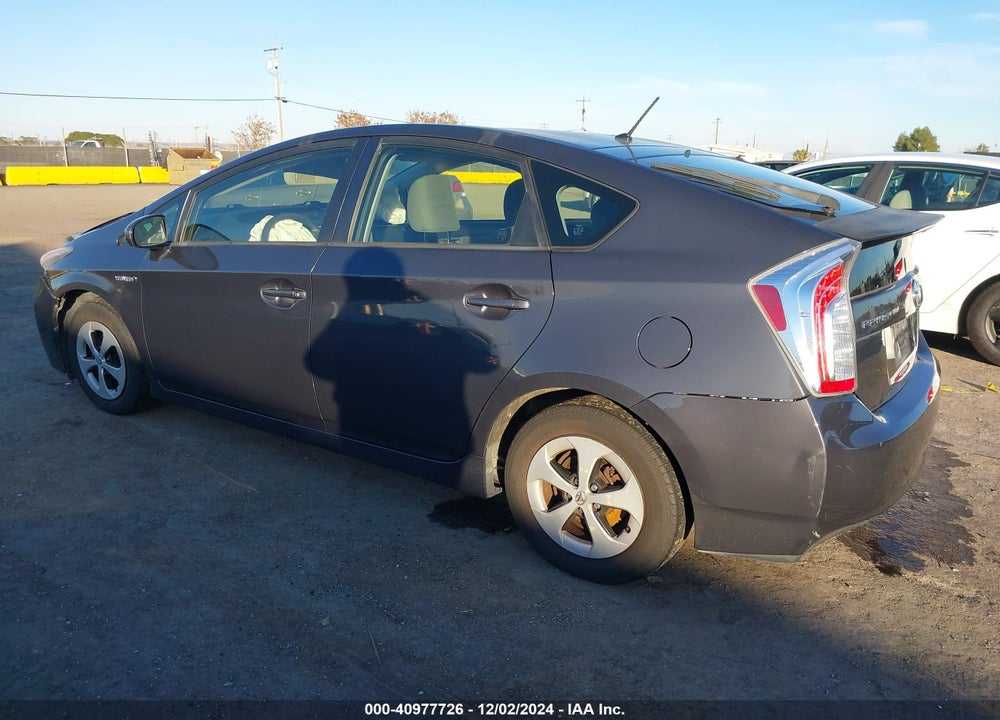 2012 TOYOTA PRIUS TWO VIN: JTDKN3DUXC1563631